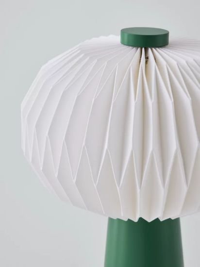 Table Lamp, Woodland Green