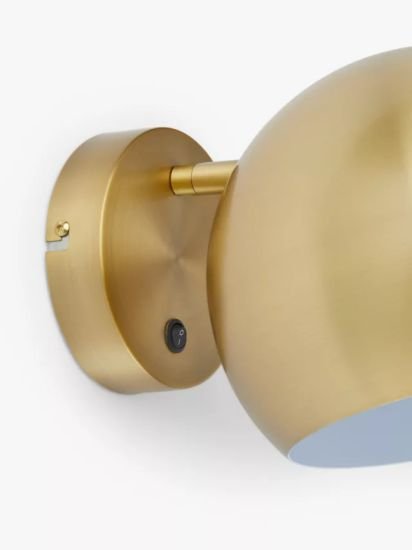 Wall Light, Antique Brass