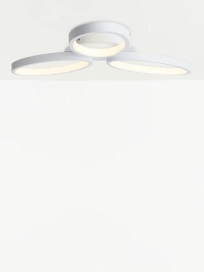 Ovals LED Semi Flush Ceiling Light