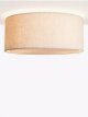 Semi Flush Ceiling Light, Natural