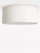Semi Flush Ceiling Light, Natural
