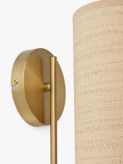 Natural Woven Wall Light
